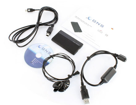 Car-PC USB GPS Empf�nger (<b>Sirf 3</b> chipset) mit RDS/TMC (f�r externe Antenne)