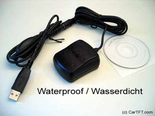 Car-PC USB GPS Mouse (Sirf 2 chipset) -- Waterproof -- [<b>REMNANT</b>]
