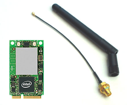Car-PC Wireless LAN Mini-PCI Express [Intel 3945ABG] (54 Mbit, with aerial)