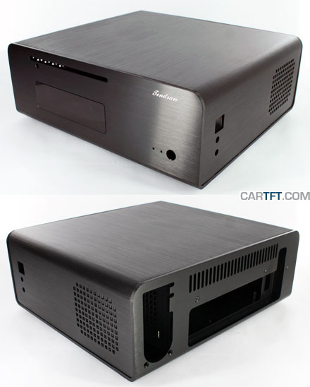 Tendraw H400 HTPC Mini-ITX enclosure (250W, 20x2 USB LCD) *new*