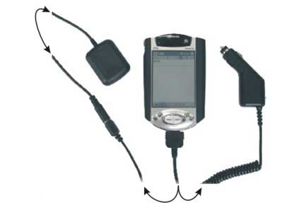 Car-PC PDA/PC GPS Empf�nger (Sony CXD2951chipset) [<b>RESTPOSTEN</b>]