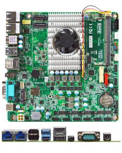 Jetway MTX-ASL1-74330010 Mini-ITX (Intel Atom Processor X, 2x HDMI, 1x Typ-C dP, 2x 2.5GE LAN) [12-28V Input]