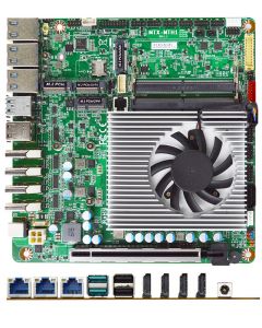 Jetway MTX-MTH1-155H0010 Thin-ITX (Intel Core Ultra 7 Processor 155H, 4x HDMI, 3x 2.5GE LAN) [12-28V Input]