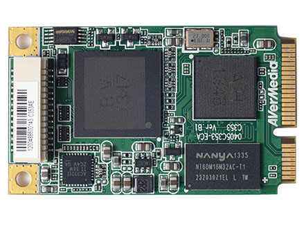 AVerMedia C353 MiniPCIe CaptureCard (1080p30 HDMI/VGA/DVI)