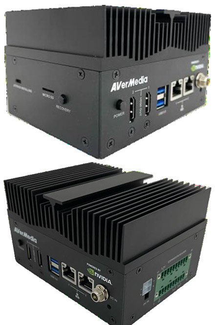 AVerMedia D115OXB-8G BoxPC (NVIDIA Jetson Orin NX 8GB, 256GB SSD)