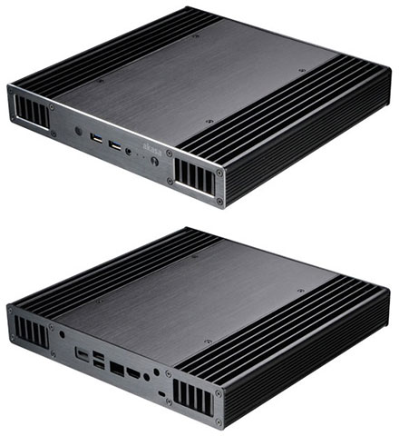 Akasa Plato X8 Gehuse (fr Intel NUC NUC8i7BEH/NUC8i7BEK, NUC8i5BEK/NUC8i5BEH, NUC8i3BEK/NUC8i3BEH) <b>[LFTERLOS]</b>