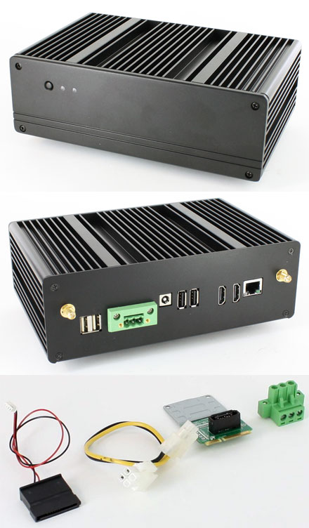 Blackpete-NUC Barebone (mit Intel DCP847SKE, Celeron 847 CPU) <b>[LFTERLOS]</b> *neu*