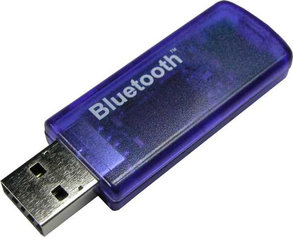 Bluetooth USB Adapter (Class 1, 100 Meter) + USB-HUB (USB2.0, 4 Ports, extern)