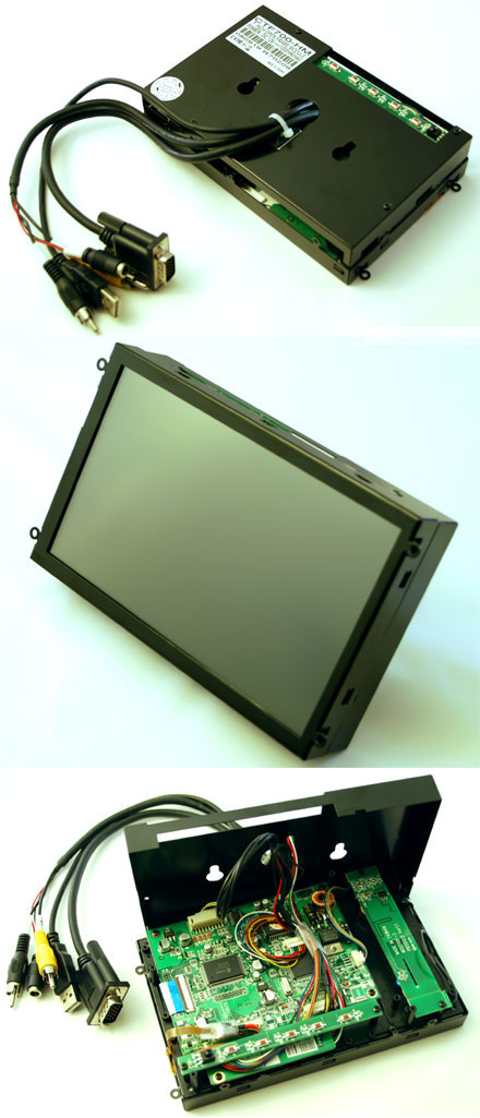 CTF700-<b>HM</b> - VGA 7" TFT - Touchscreen USB - IR - <b>OPEN-FRAME</b> (<b>600nits , TMR-Technologie</b>) <b>[SPECIAL]</b>