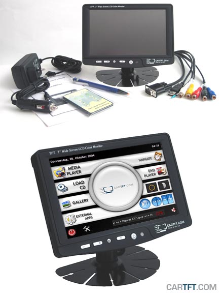 CTF700-<b>H</b> - VGA 7" TFT - Touchscreen USB - Autodimmer - IR Remote - Audio (<b>600nits , TMR-Technology</b>) [<b>SPECIAL</b>]