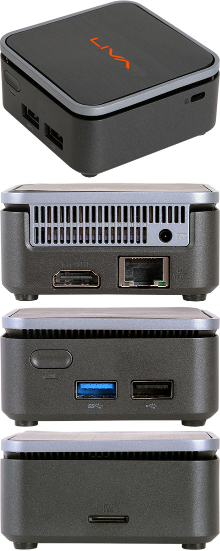 Ecs Liva Q2 Minipc Intel Celeron N4000 4gb Ram 64gb Emmc Windows 10 Pro Ecs Intel