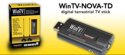 Hauppauge WinTV-Ministick2 - 294 - Clé USB Clé tuner TNT (DVB-T) numérique  Freeview : : Informatique