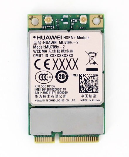 HSPA / UMTS / EDGE Mini-PCIe Modem (Huawei MU709S-2) [ 3G / / 5G / GPS ]