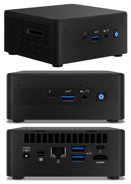 Intel NUC11PAHi7 (Intel Core i7-1165G7 8x 4,70GHz, 1x HDMI, 1x Mini DP, 2x Thunderbolt, 2.5" HDD/SSD support)