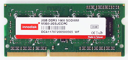 Innodisk M3S0-2GSJCCPC DIMM SO-DDR-3 2GB
