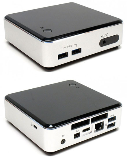 Intel D54250WYK NUC (Intel Core i5-4250U CPU 2x 1.3Ghz, 1x HDMI, 1x dP, 2x Mini-PCIe)