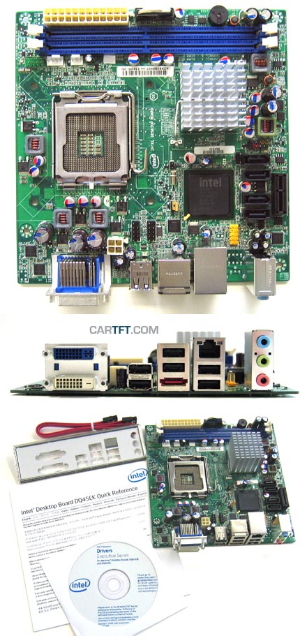 Intel DQ45EK (fr Core2Duo FSB1333 [Sockel 775], TPM, DVI)