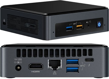 Intel NUC8i5BEK (Intel Core i5-8259U 4x 2.30GHz, 1x HDMI, 1x M.2)