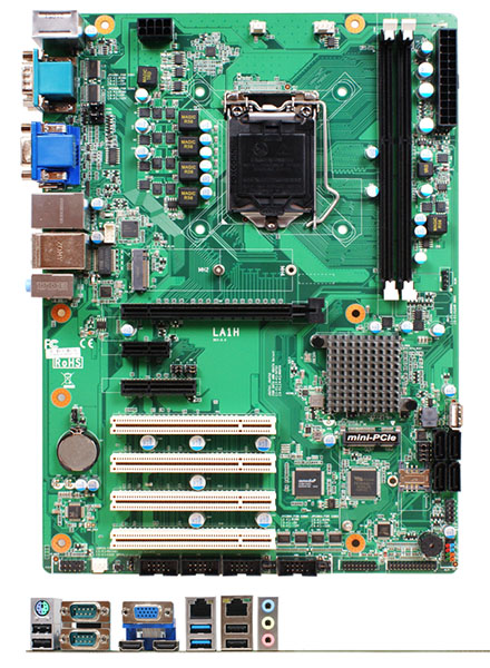 Jetway JLA1H-00 (LGA1150 Lynx Point H81, 2x LAN, 2x COM)