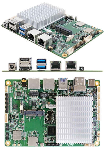 Jetway JR3399X-2C (Rockchip ARM, 2x LAN)