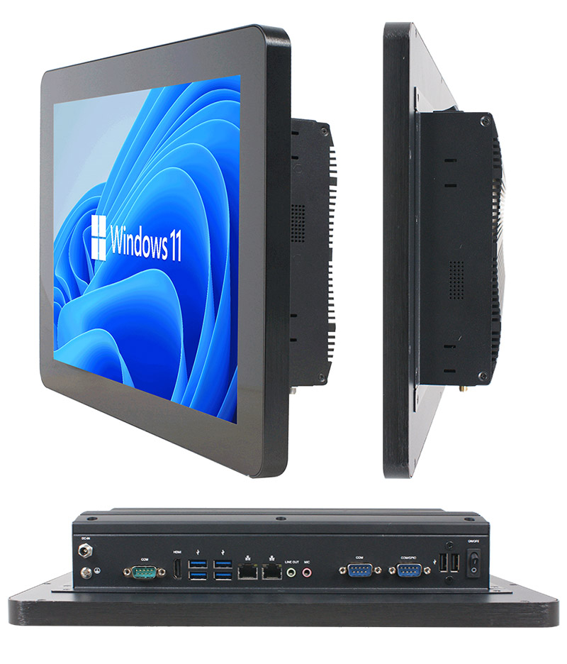 Jetway P150CI3964120-N PanelPC (Inte Intel Celeron Processor J6412) [15.0" Multi-Touch Panel TFT]