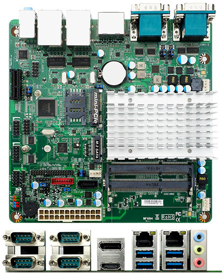 Jetway JNF694L-3455 (Intel Apollo Lake)