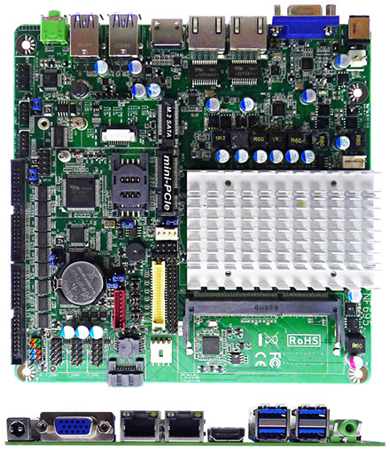 Jetway JNF695H2-4200 (Intel Apollo Lake) [10x COM, 2x HDMI]