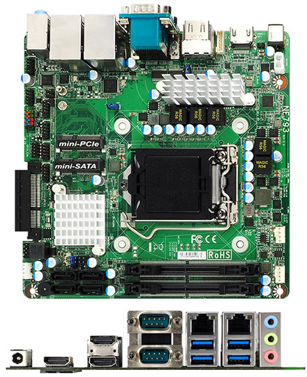 Jetway JNF793-Q170 (Intel Kabylake)