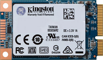 Kingston mSATA SSD 480GB (SUV500MS/480G)