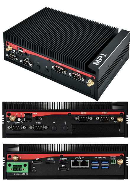 Mitac MP1-11TGS-1145G7E (Intel i5-1145G7E, 2x LAN, 4x RS232) <b>[LFTERLOS]</b>