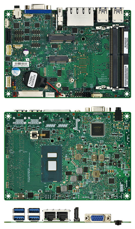Mitac PD10KS 3.5-SBC (Intel Kaby Lake, Celeron 3965U, VGA+HDMI)