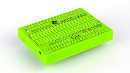 STEMTera Breadboard - Arduino compatible built-in breadboard (grn)