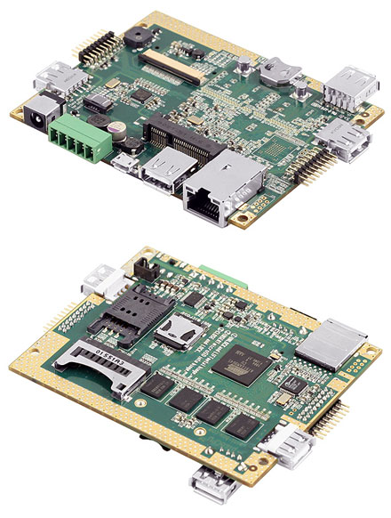 pico-SAM9G45 (ARM9, 256MB RAM, Mini-PCIe, LAN, Linux/Android, pico-ITX) *new*