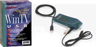 HAUPPAUGE WinTV USB with FM (external TV-card) [not available until 17.01.2007]